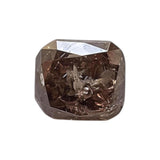 2.8x3.1mm Champagne Pink Cushion Cut Diamond, 0.20 Cts Loose Square Cushion Rose Cut Diamond For Ring - PPKJ212