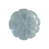 15.1mm 1 Pc Huge Aquamarine Carved Melon Beads, Natural Aquamarine For Jewelry / Necklace - PPH52