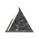 Salt And Pepper Diamond, Conflict Free 3.9mm 0.17 Ct Rare Triangle Diamond For Engagement Ring & Wedding Ring, Gifts For Her - PDD959