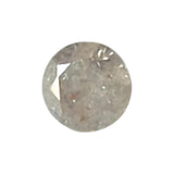 0.12 Ct White Diamond Polished Brilliant Cut, 3.1mm White Round Cut Solitaire Diamond for Ring - PDD963