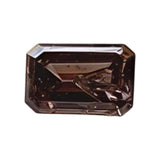 3.2x2.1mm Pink Diamond, Faceted Loose Rare 0.08 Cts Pink Emerald Cut Diamond for Ring - PPKJ218
