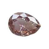 1.9x2.6mm Pink Pear Diamond, Clear Pink Pear Shaped Faceted Rose Cut Loose Double Cut Diamond for Ring - PPKJ210