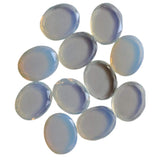 16x20mm Fire Opalite Oval Table Cut Flat Back Cabochons, Oval Loose Opalite Cabochons For Jewelry (5 Pcs To 10 Pcs) - PDG127Z
