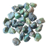 8-15mm Emerald Rough, Green Emerald Rough Stones, Rough Raw Loose Emerald Gemstones (5 Pcs T0 10 Pcs) - PGP884BZ