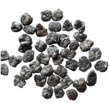 6.5-7mm Flat Grey Raw Diamond Slice, Beautiful Uncut Grey Rough Diamonds