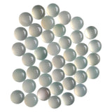 8mm Aqua Chalcedony Plain Round Cabochons, Loose Aqua Chalcedony Plain Round