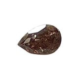 Conflict Free 4.1x2.6mm Salt Pepper Pear Cut Diamond Loose Diamond-PAD33