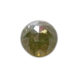Rare Green Rose Cut Diamond Cabochon Loose Conflict Free Diamond for Ring