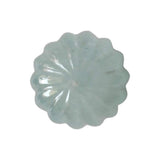 12.6mm Aquamarine Melon Beads, 1 Pc Huge Carved Melon Beads Natural Aquamarine