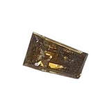 Salt And Pepper Tapered Baguette 4.2x2.4x2.1mm, Fancy Tapered Baguette Cut Ring