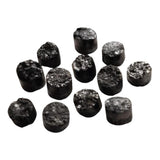Natural Black Rough Diamond Disc Raw Black Diamond Tyre Bead Loose Diamond