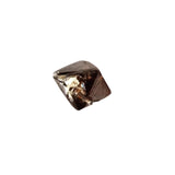 9.5mm Brown Diamond Crystal, Loose Diamond Octahedron For Jewelry, Huge