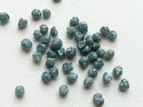 4-5mm Blue Loose Diamond Blue Conflict Free Raw Diamond For Jewelry (2pc To 20P