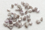 2-3mm Pink Rough Diamond Pink Raw Diamond For Jewelry (10PcsTo 20Pcs)