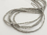 3-4mm Grey Rough Diamond Natural Raw Uncut For Jewelry (2IN To 4IN Options)