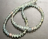 5mm Aquamarine Plain Round Beads, Natural Multi Aquamarine Plain Balls