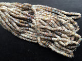 5mm Tiffany Opal Heishi Beads, Australian Tiffany Opal Square Heishi Beads