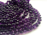 8mm Amethyst Faceted Onion Briolettes, African Amethyst Micro Faceted Onion Bead