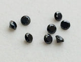 1mm Black Round Brilliant Cut Melee Diamond For Jewelry (20Pcs TO 100Pcs)