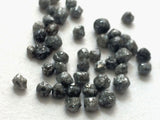 3-5mm Black Diamonds, Black Rough Diamond  For Jewelry (5Pcs To 50Pcs)