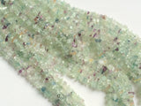 4-7 mm Fluorite Chips, Rainbow Fluorite Beads, Natural Fluorite Chips, Multi