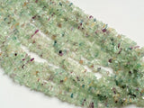 4-7 mm Fluorite Chips, Rainbow Fluorite Beads, Natural Fluorite Chips, Multi