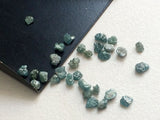 3-6mm Blue Raw Diamond, Blue Uncut  Rough Diamond For Jewelry (1Ct To 10Ct)