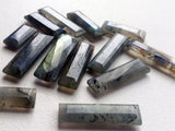 14-27mm Labradorite Rectangle Sticks, Labradorite Faceted Sticks, Loose