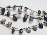 4x8 mm-6x15 mm Labradorite Faceted Marquise Beads, Labradorite Beads, Faceted