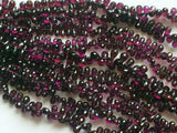 4x6 mm Grape Garnet Faceted Teardrop Beads, Natural Grape Garnet Beads, Garnet