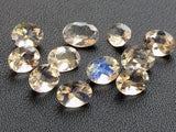 4x5mm Rainbow Moonstone Faceted Oval Cut Stone Loose Rainbow Moonstone Gemstones