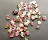 4-6 mm Watermelon Tourmaline Plain Slices, 5 CTW Loose Watermelon Tourmaline