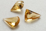 12-13mm Citrine Fancy Shape Cut Stone, 3 Pieces, 8 CTW Citrine For Ring - KSN102