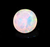 4mm Ethiopian Opal, Round Faceted Opal, Fancy Cut Stone For Ring, Faceted