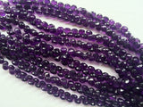 10 mm Amethyst Faceted Onion Briolettes, African Amethyst Micro Faceted Onion
