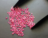 2x3mm-3x4mm Ruby Oval Cut Stones, Natural Loose Ruby Gems, Tiny Faceted Oval Cut