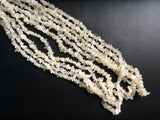 4-7 mm White Moonstone Chips, White Moonstone Beads, Natural Moonstone Necklace