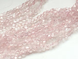 5 mm Rose Quartz Plain Heart Beads, Rose Quartz Plain Hearts For Jewelry, Rose