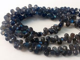 6x9 mm Labradorite Faceted Tear Drop Beads, Labradorite Fire Gem Stone