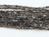 5-5.5 mm Smoky Quartz Plain Pear Straight Drill, Smoky Quartz Briolettes, Smoky