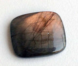 32x26mm Labradorite Plain Rectangle Cabochon, 1 Pc Rare Purple Fire Labradorite