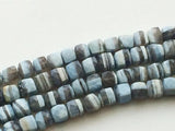 7-7.5mm Boulder Opal Faceted Cube Beads, Boulder Opal Faceted Box Beads, Boulder