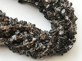 5-10 mm Smoky Quartz Chip Beads, Natural Smoky Quartz Gemstone Chips, Smoky Chip