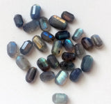 9x13mm - 11x17mm Labradorite Cabochons, Labradorite Faceted Fancy Shape