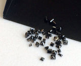 2-2.5mm Black Diamond Sparkling Princess Cut For Jewelry (5Pcs To 20Pcs)