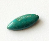 8x20mm Tibetan Turquoise Plain Cabochon, Huge Original Smooth Marquise Turquoise