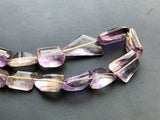 16-20 mm Ametrine Faceted Tumbles, Ametrine Nuggets, Ametrine Necklace, Ametrine