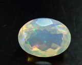 7x9mm Huge Ethiopian Opal, Oval Faceted Opal, Fancy Cut Stone For Ring, Faceted