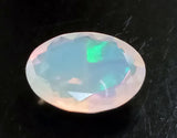 8.5x11mm Huge Ethiopian Opal, Oval Faceted Opal, Cut Stone For Ring,1.40 Cts