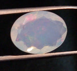 8x11mm Huge Ethiopian Opal, Oval Faceted Opal, Fancy Cut Stone For Ring 1.65 Cts